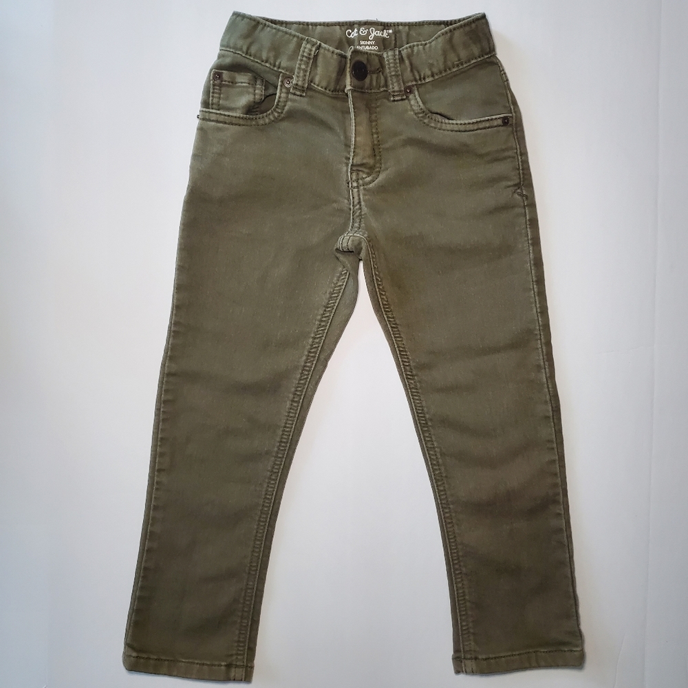 Cat & Jack Skinny Jeans Size 4T Green Toddler Boy